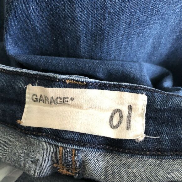 Garage High Rise Medium Wash Skinny Jeans - Junior Size 01 - Classiccore Pants - Picture 2 of 7